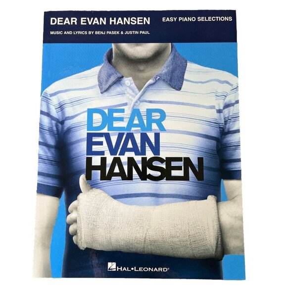 Other - Dear Evan Hansen Sheet Music Easy Piano Vocal Selections Book Hal Leonard